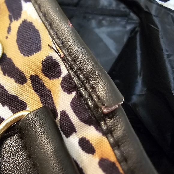 Leopard color print tote bag - Picture 6 of 6